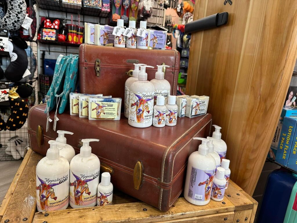 The Appalachian Goat Soap and Lotion out of Asheville, NC. 
From $4.25-$18.00
